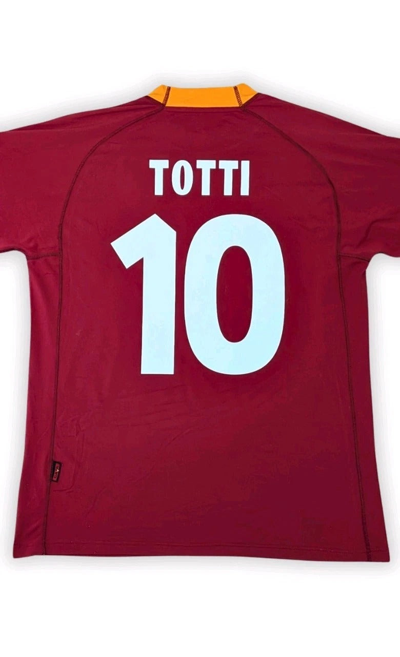 2000-01 AS Roma Home Shirt - Totti 10