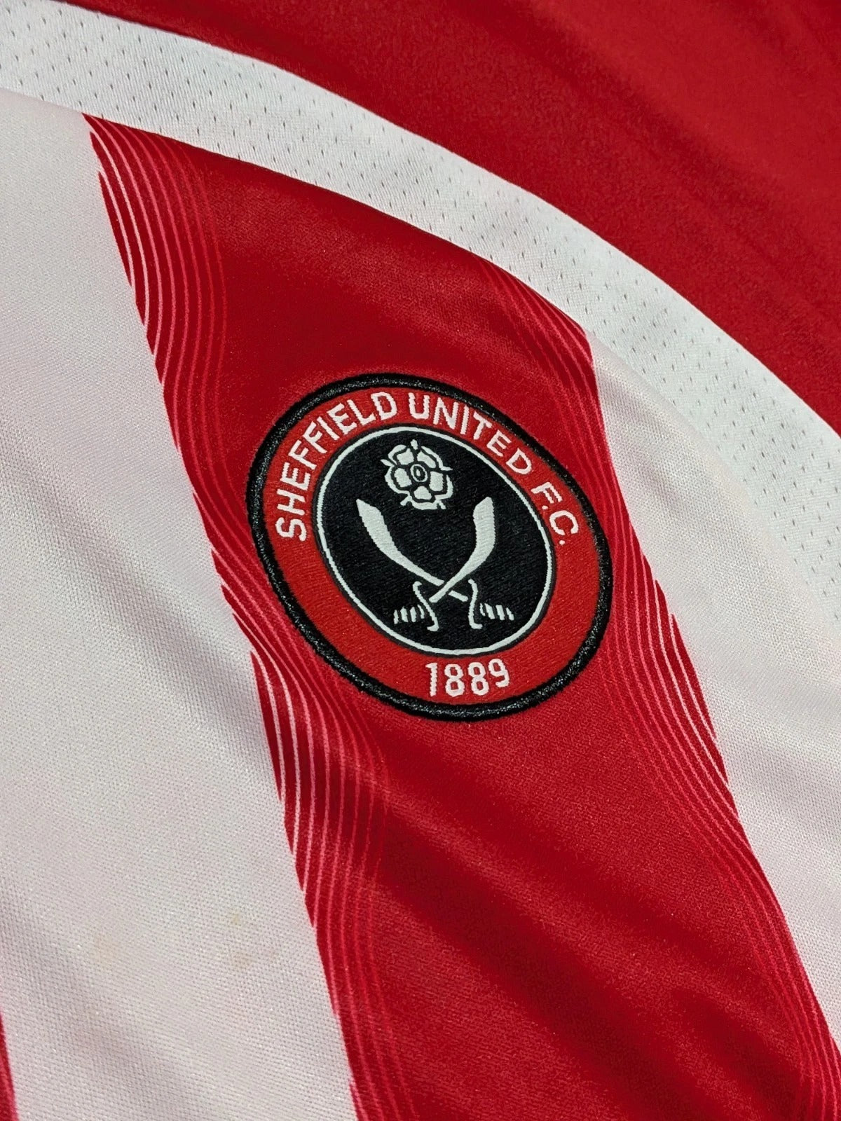 2008-09 Sheffield United Long Sleeve Home Shirt