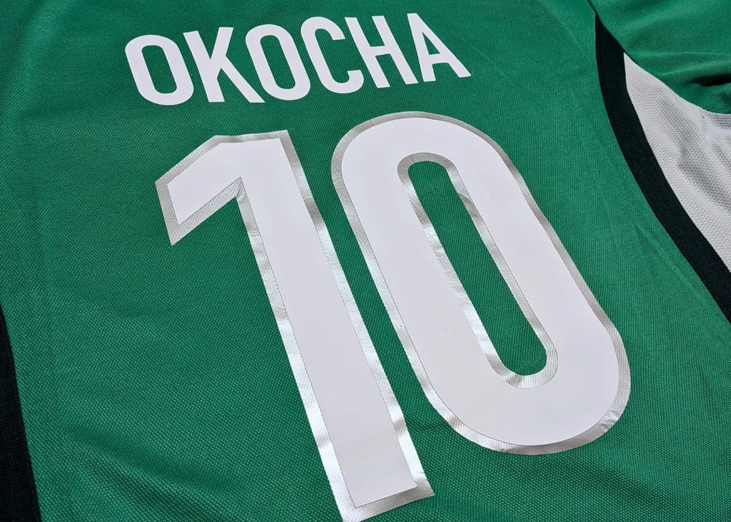 1998-00 Nigeria Home Shirt - Okocha 10