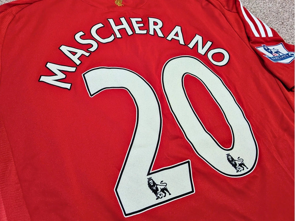 2008-10 Liverpool Home Shirt - Mascherano 20