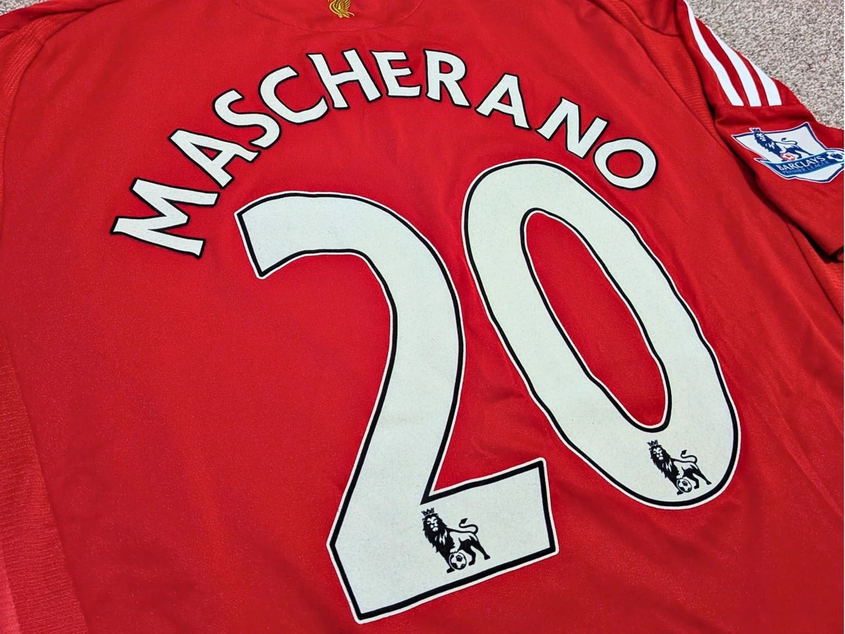 2008-10 Liverpool Home Shirt - Mascherano 20