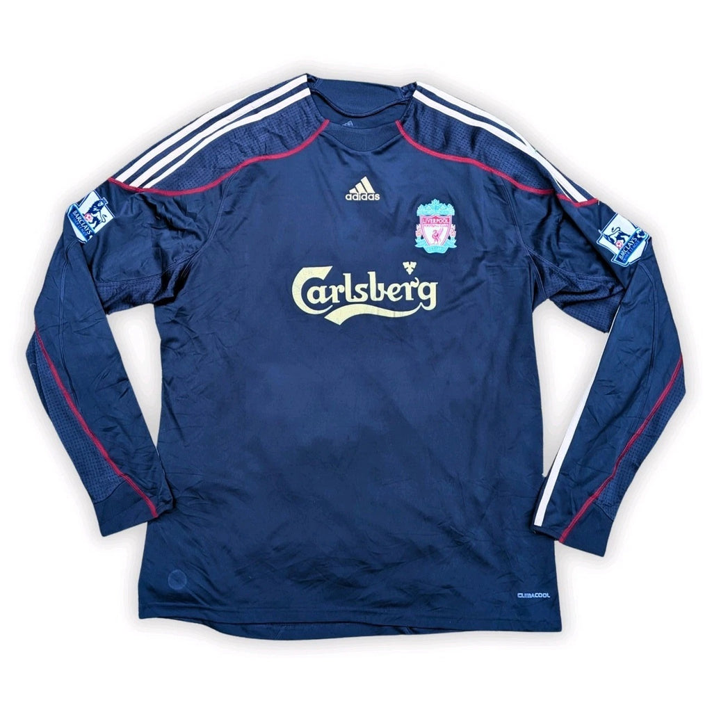 2010-12 Liverpool L/S Away Shirt - Torres 9