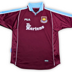 1999-01 West Ham Home Shirt