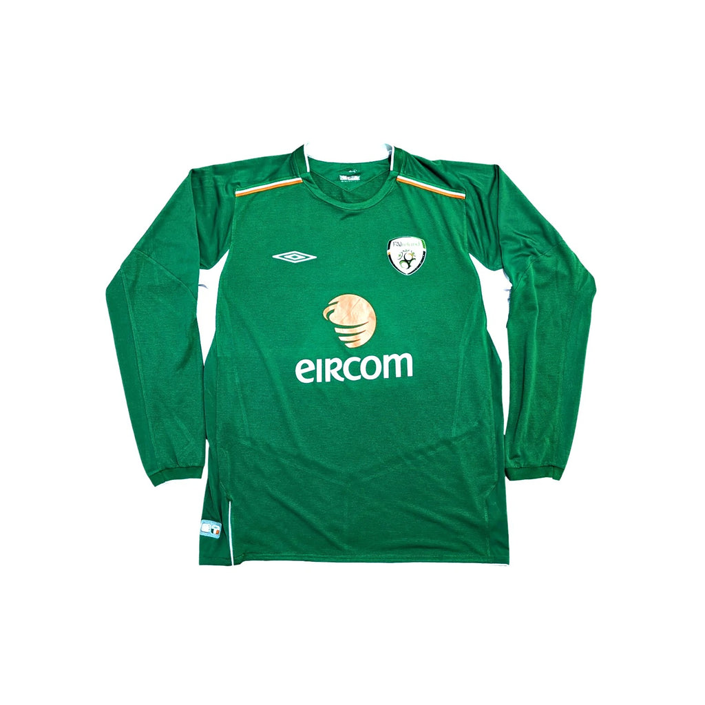 2004-06 Ireland Long Sleeve Home Shirt