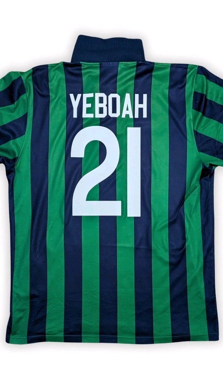 1993-96 Leeds United Away / Third Shirt - Yeboah 21