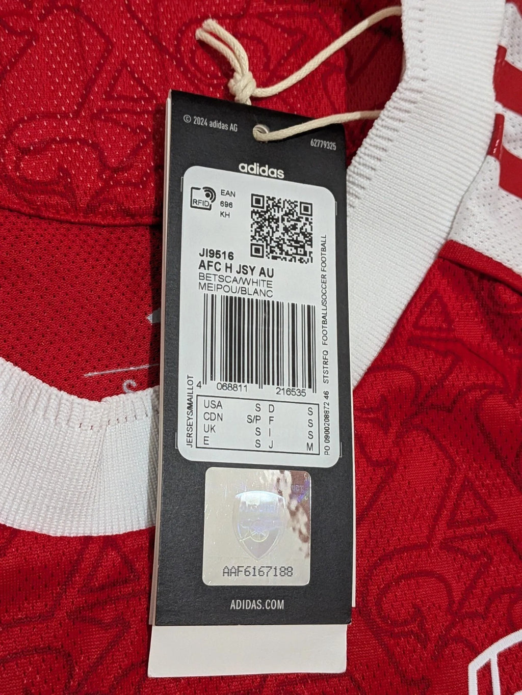 2025-26 Authentic Player Version Home Shirt - Gyokores 14 (BNWT)