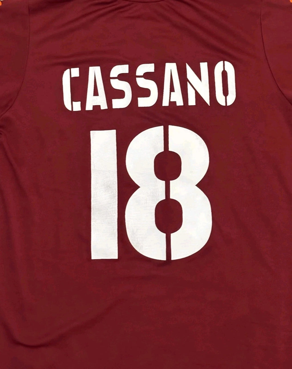 2004-05 AS Roma Limited Edition Home Shirt - Cassano 18