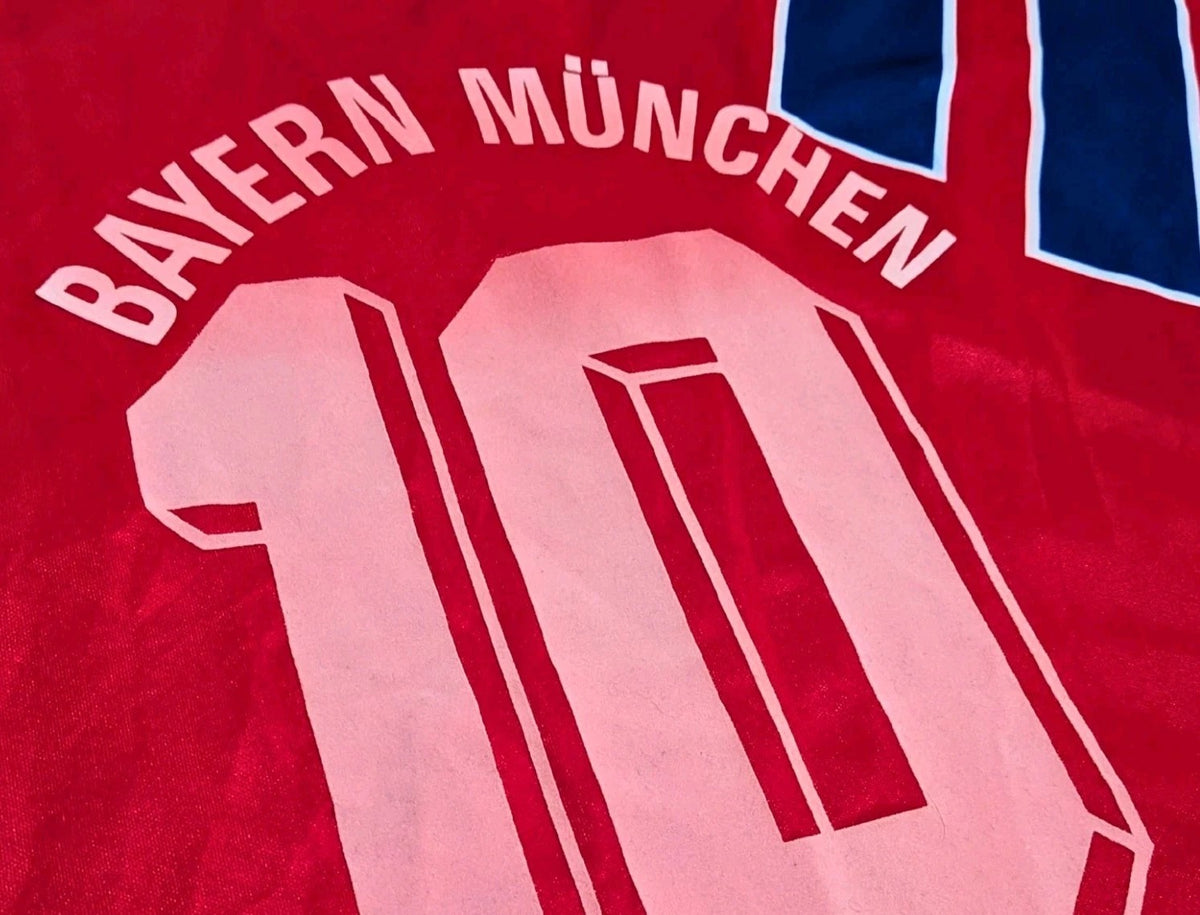 1991-93 Bayern Munich Home Shirt - #10