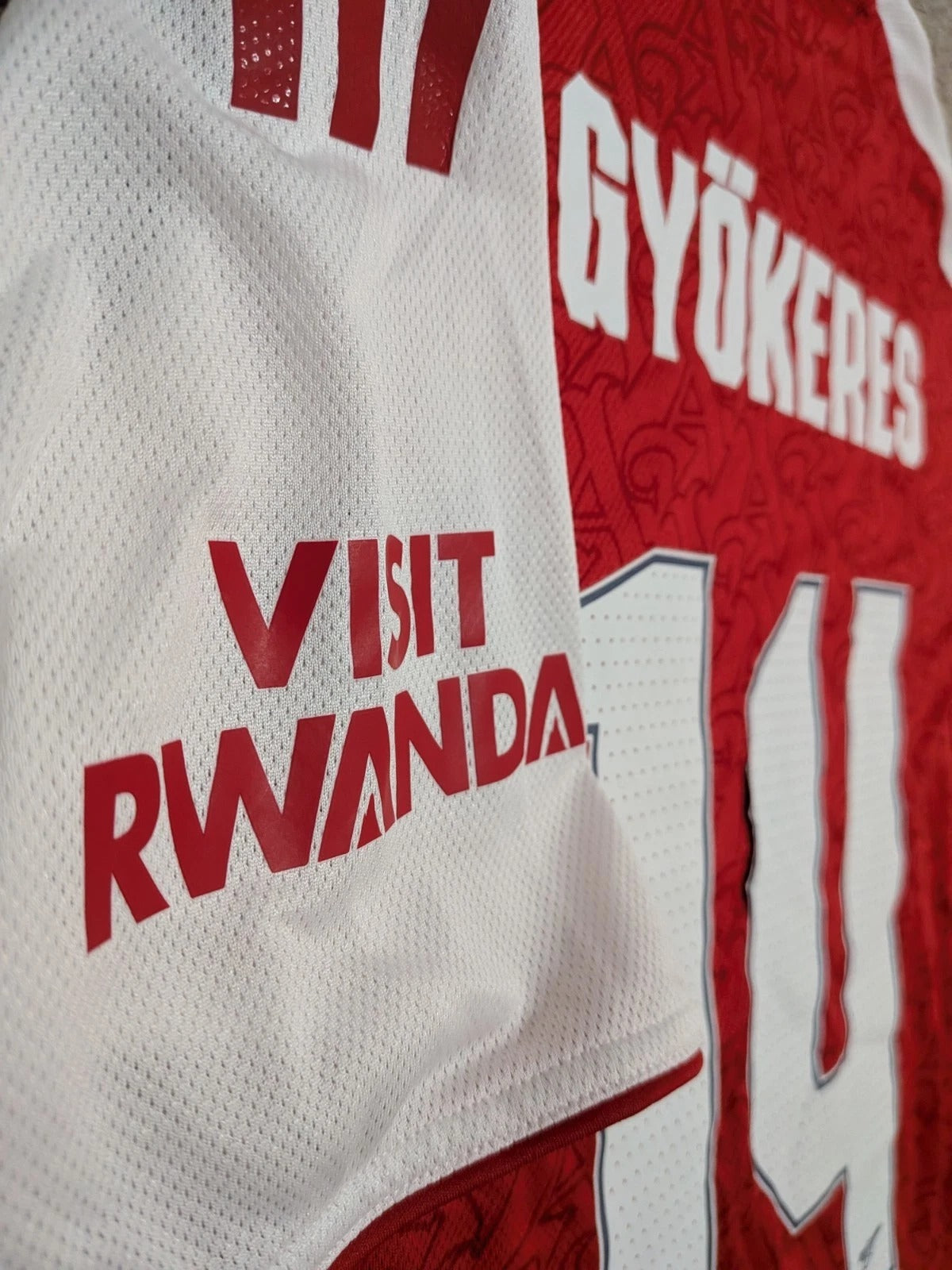 2025-26 Authentic Player Version Home Shirt - Gyokores 14 (BNWT)