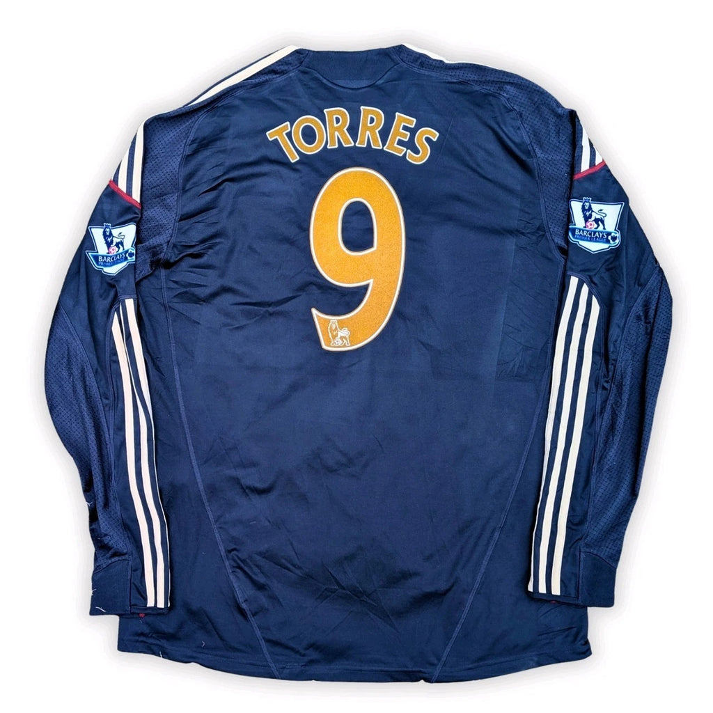 2010-12 Liverpool L/S Away Shirt - Torres 9