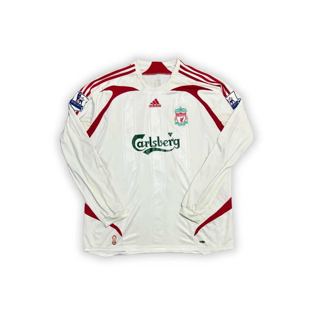 2007-08 Liverpool Long Sleeve Away Shirt - Torres 9