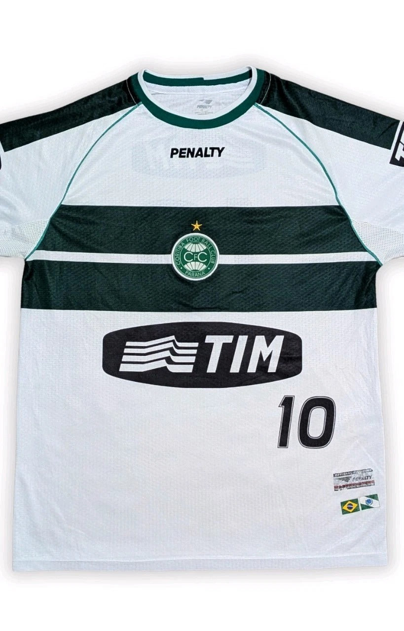 2002 Coritiba Home Shirt - #10