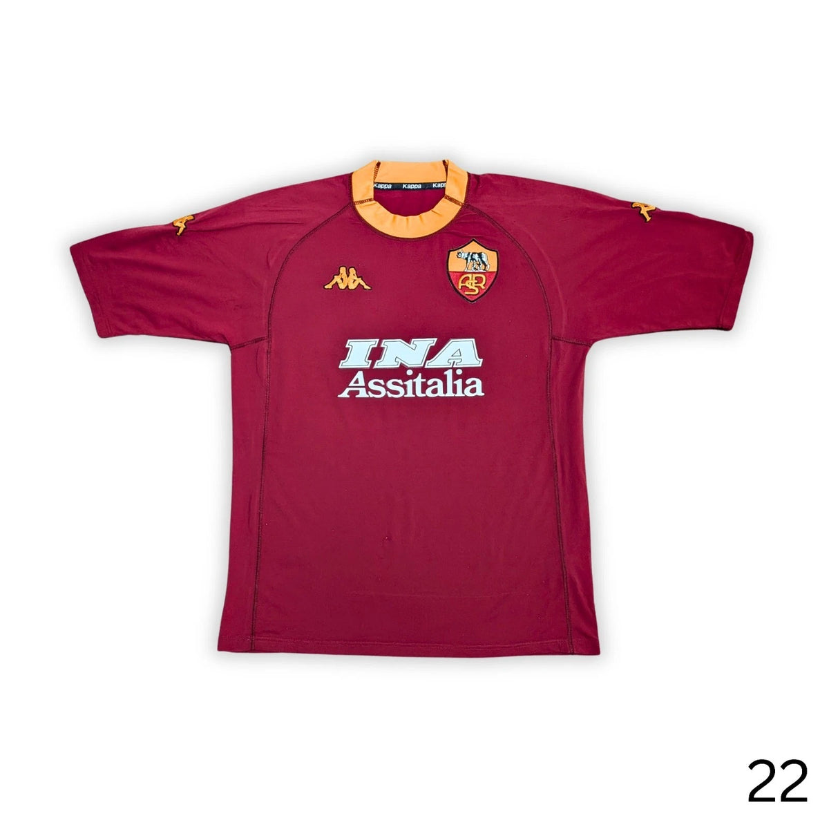 2000-01 AS Roma Home Shirt - Totti 10