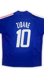 2002-04 France Home Shirt - Zidane 10