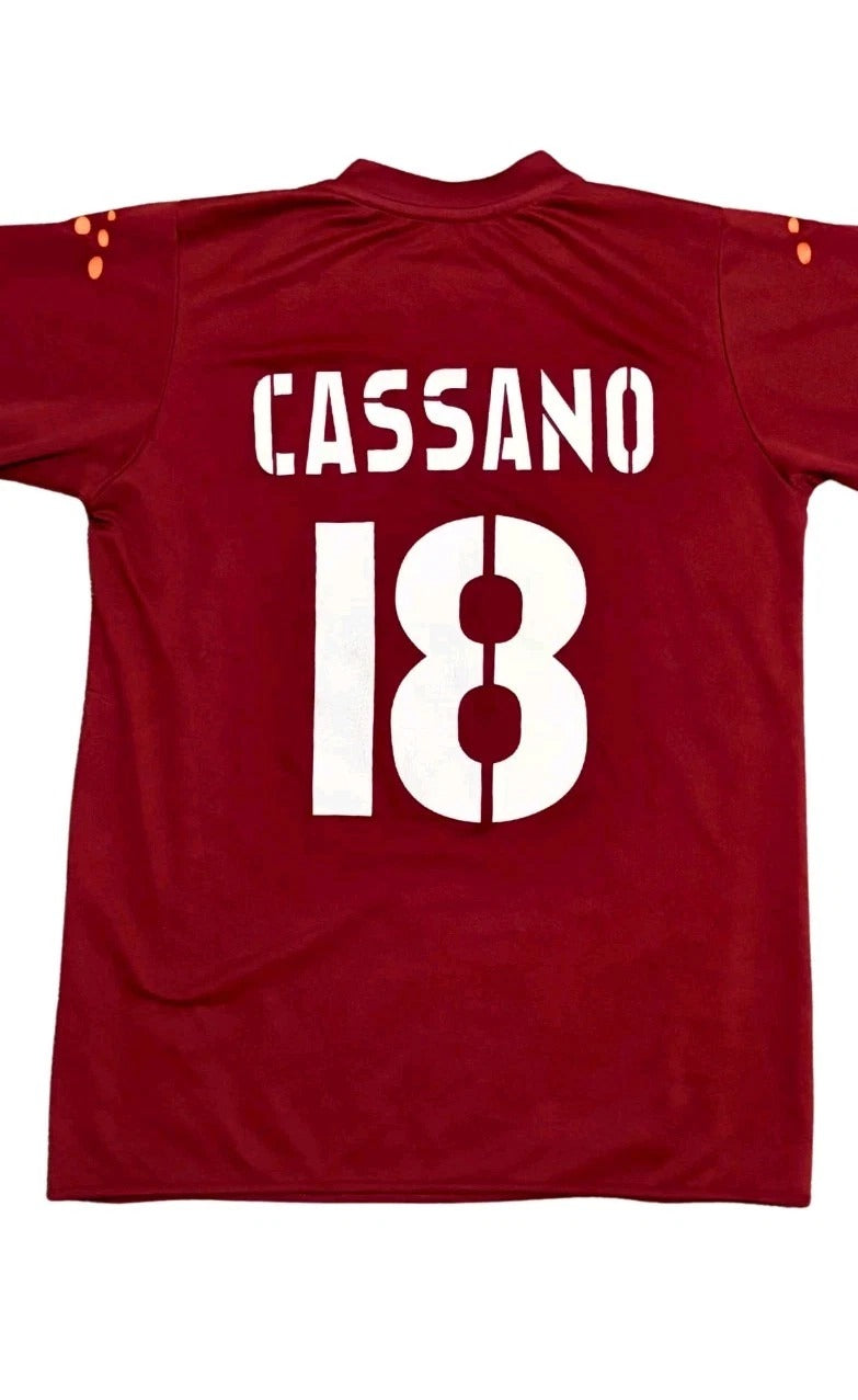2004-05 AS Roma Limited Edition Home Shirt - Cassano 18