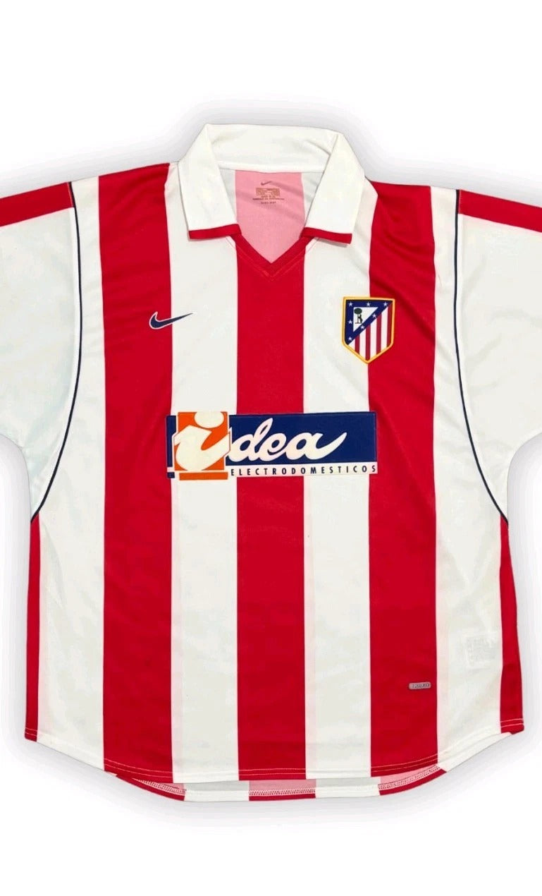 2001-02 Atletico Madrid Home Shirt