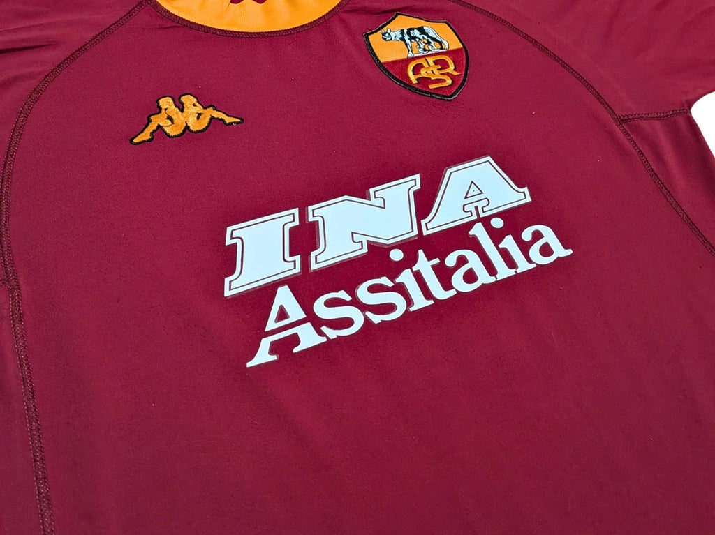 2000-01 AS Roma Home Shirt - Totti 10