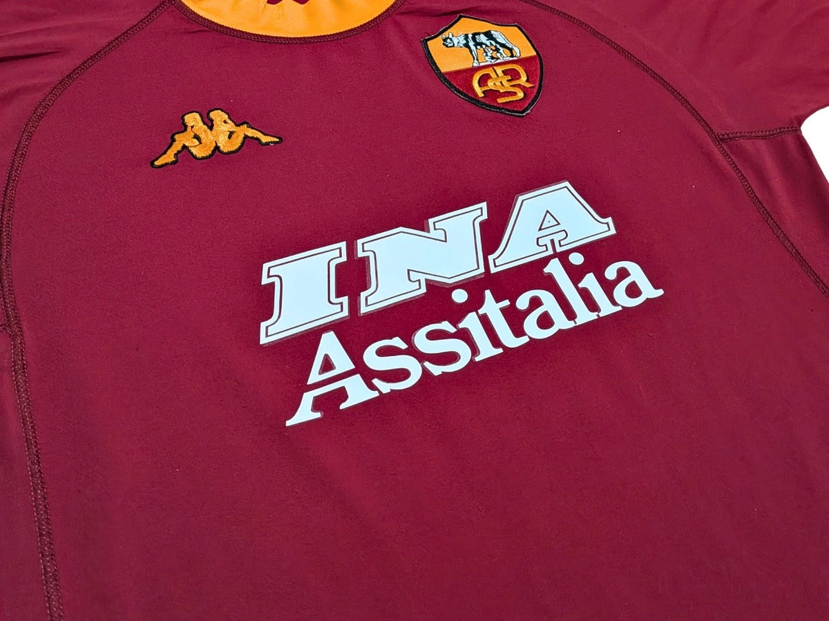 2000-01 AS Roma Home Shirt - Totti 10