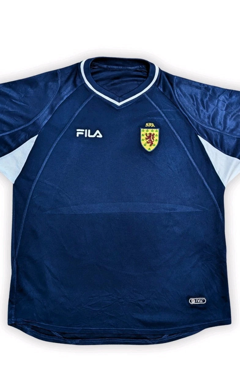 2000-02 Scotland Home Shirt