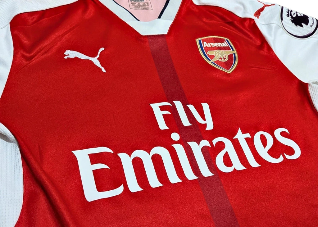 2016-17 Arsenal Home Shirt - S.Cazorla 19