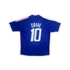 2002-04 France Home Shirt - Zidane 10