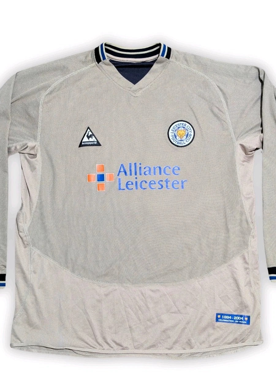 2004-05 Leicester City Long Sleeve Away Shirt
