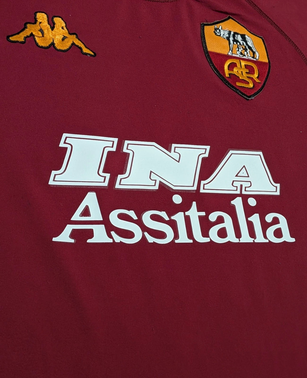 2000-01 AS Roma Home Shirt - Totti 10