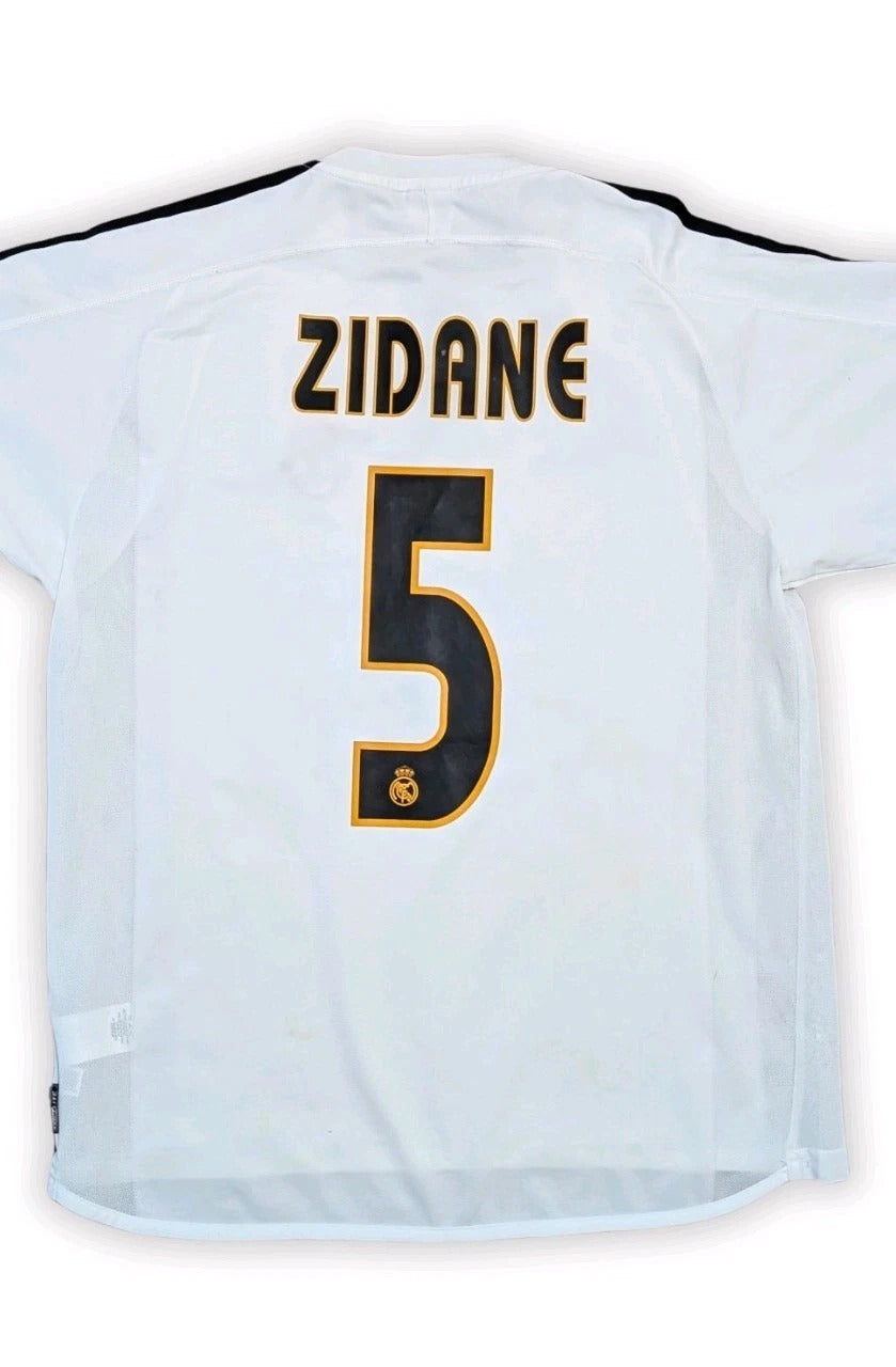 2003-04 Real Madrid Home Shirt - Zidane 5