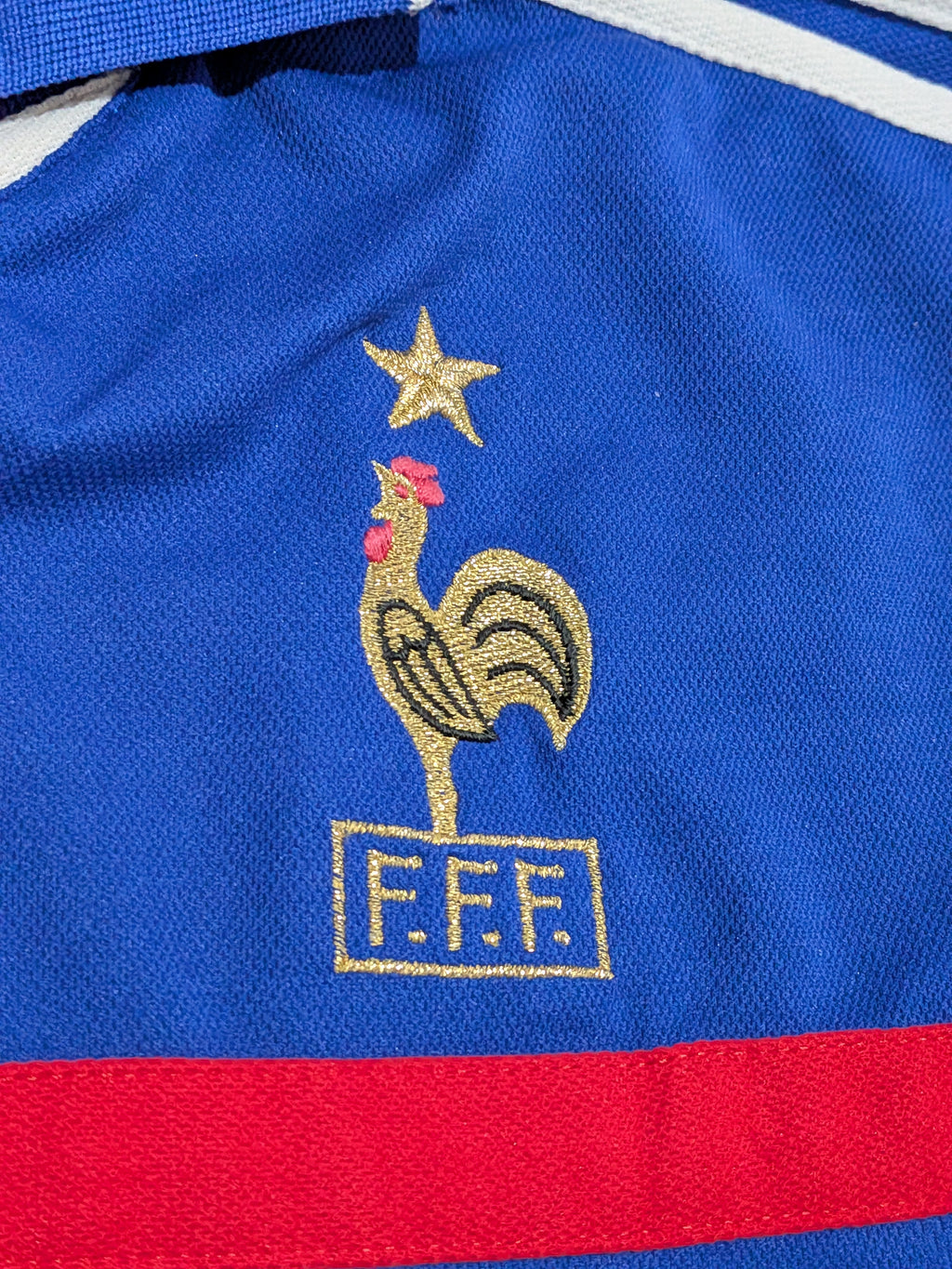 2000-02 France Home Shirt