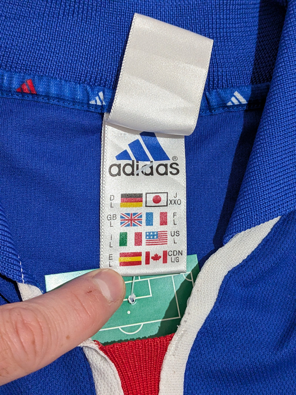 2000-02 France Home Shirt