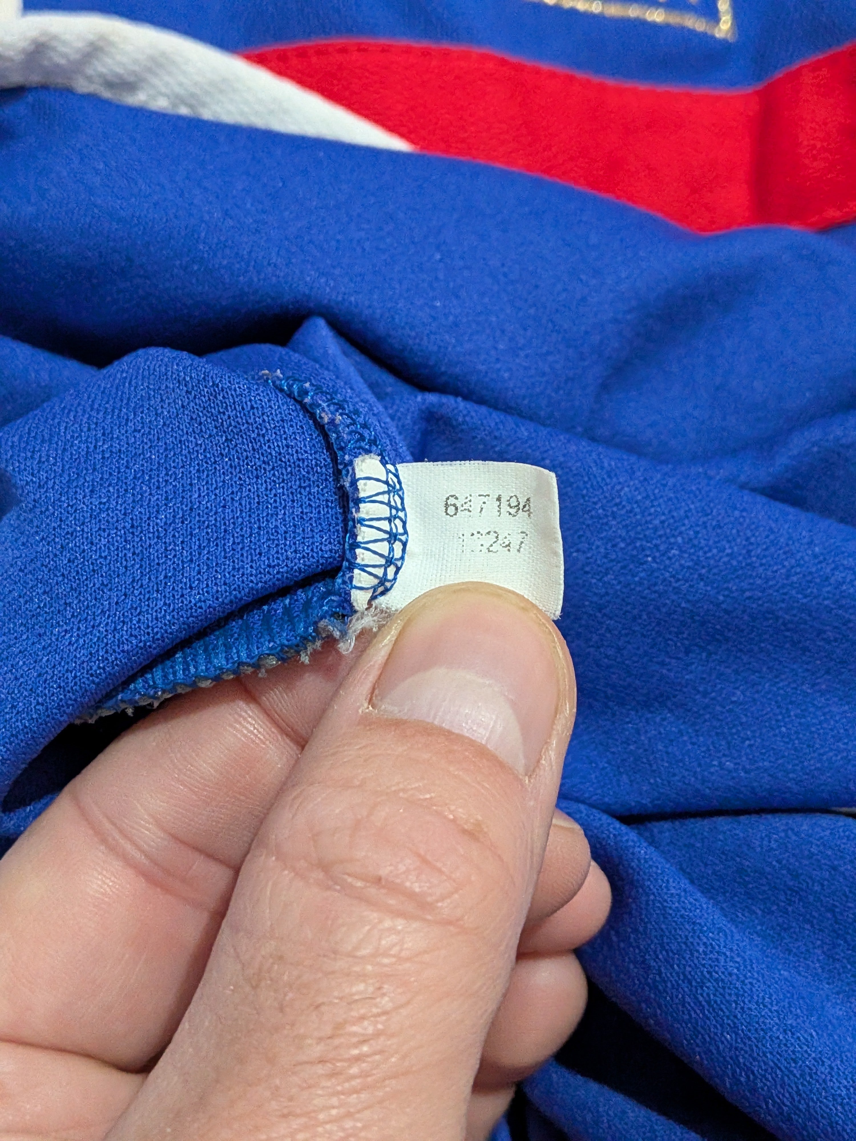 2000-02 France Home Shirt