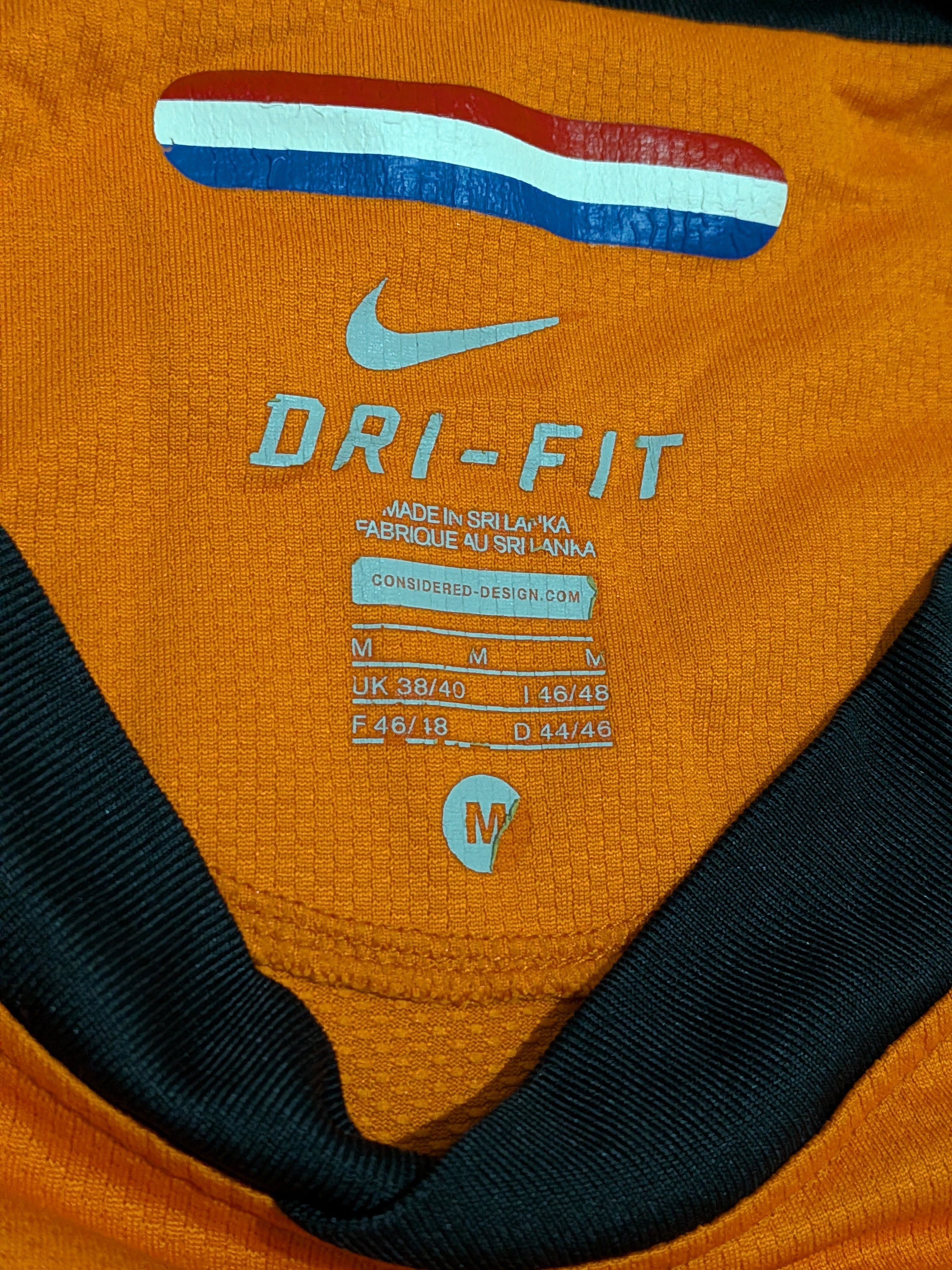 2010-11 Netherlands Home Shirt