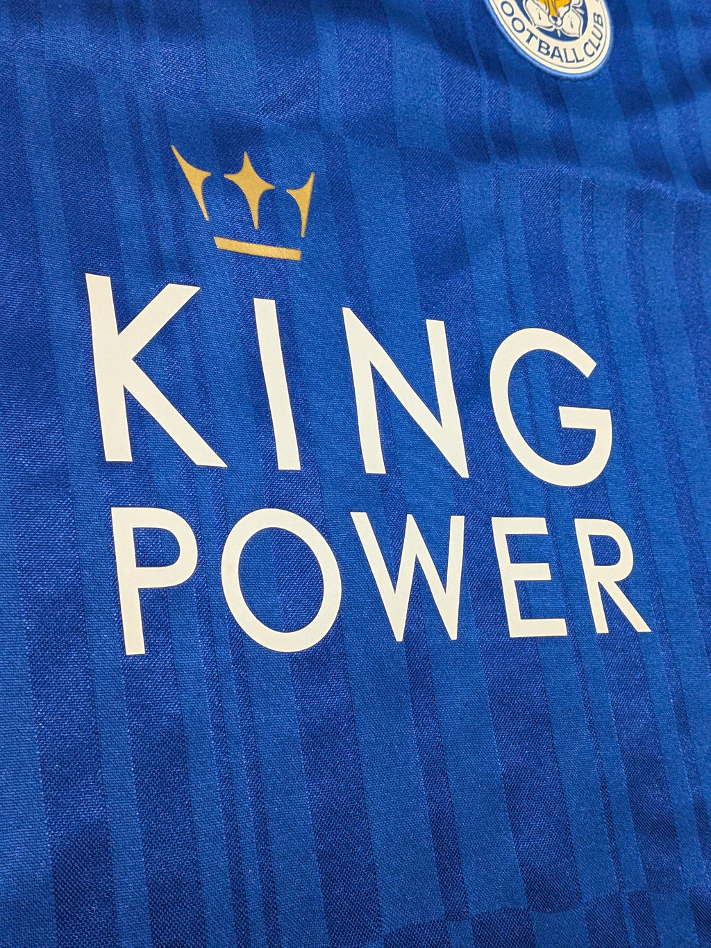 2016-17 Leicester City Home Shirt - Vardy 9