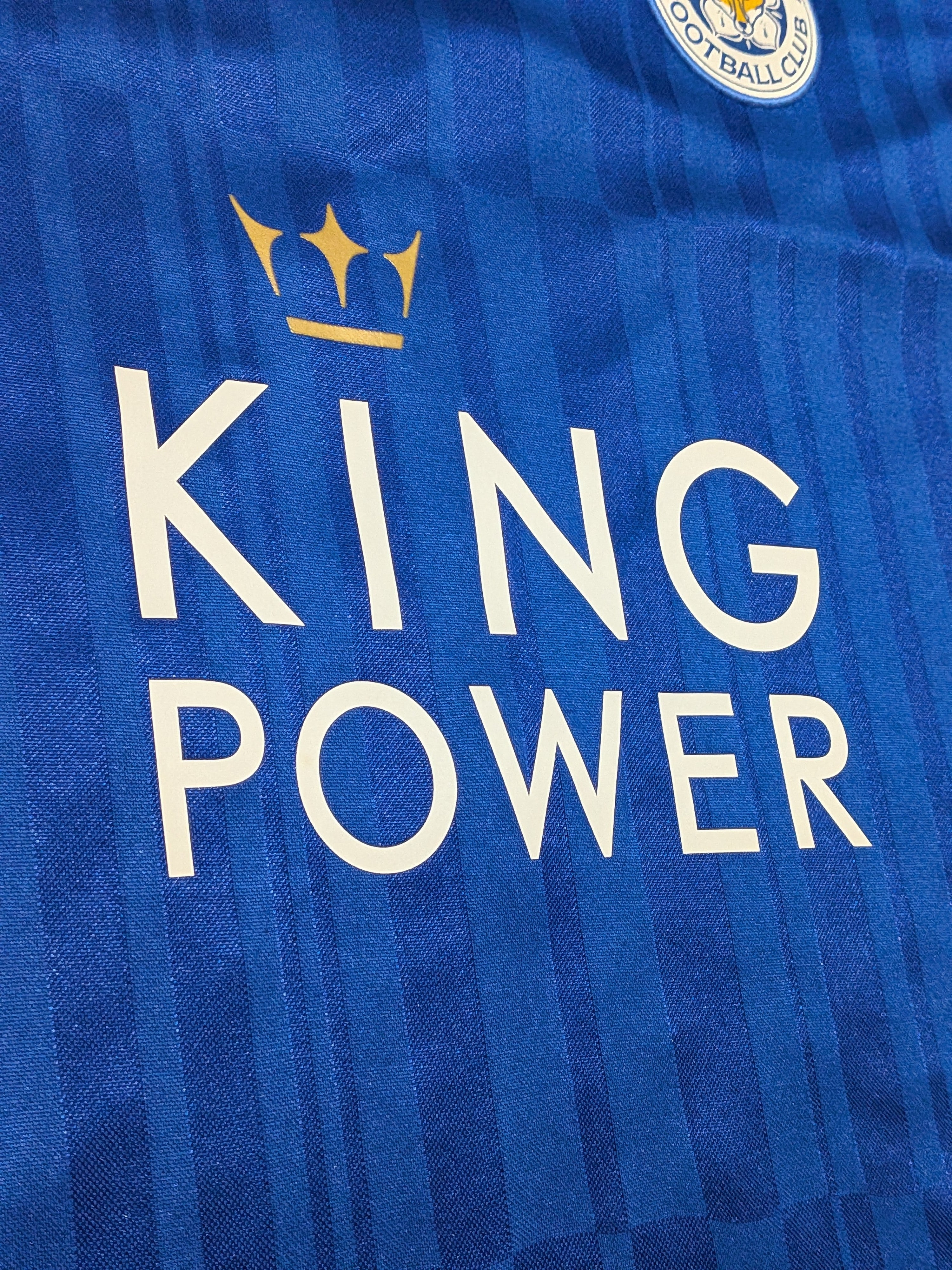 2016-17 Leicester City Home Shirt - Vardy 9