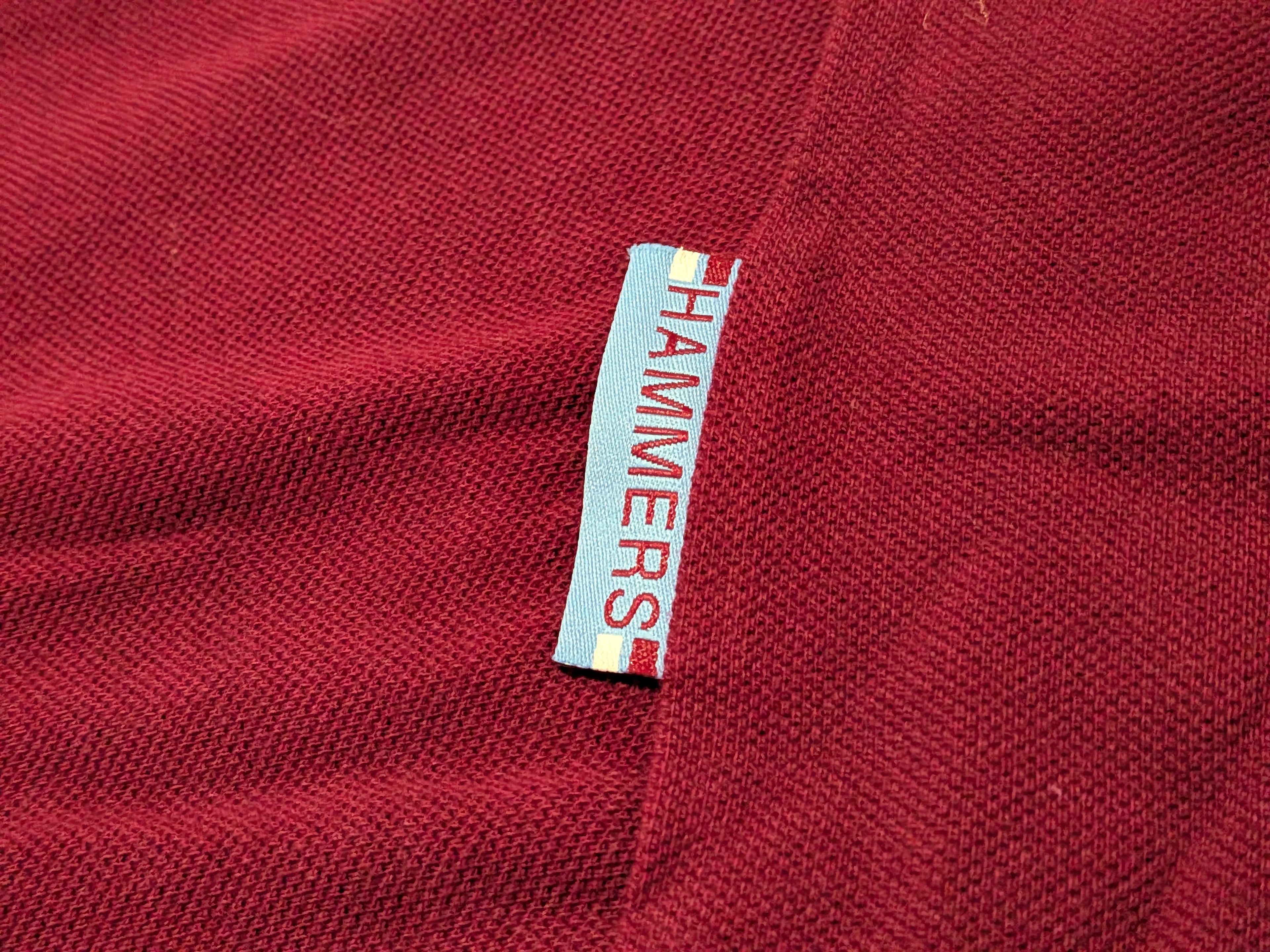 90s West Ham Fila Leisure Polo Shirt - BNWT