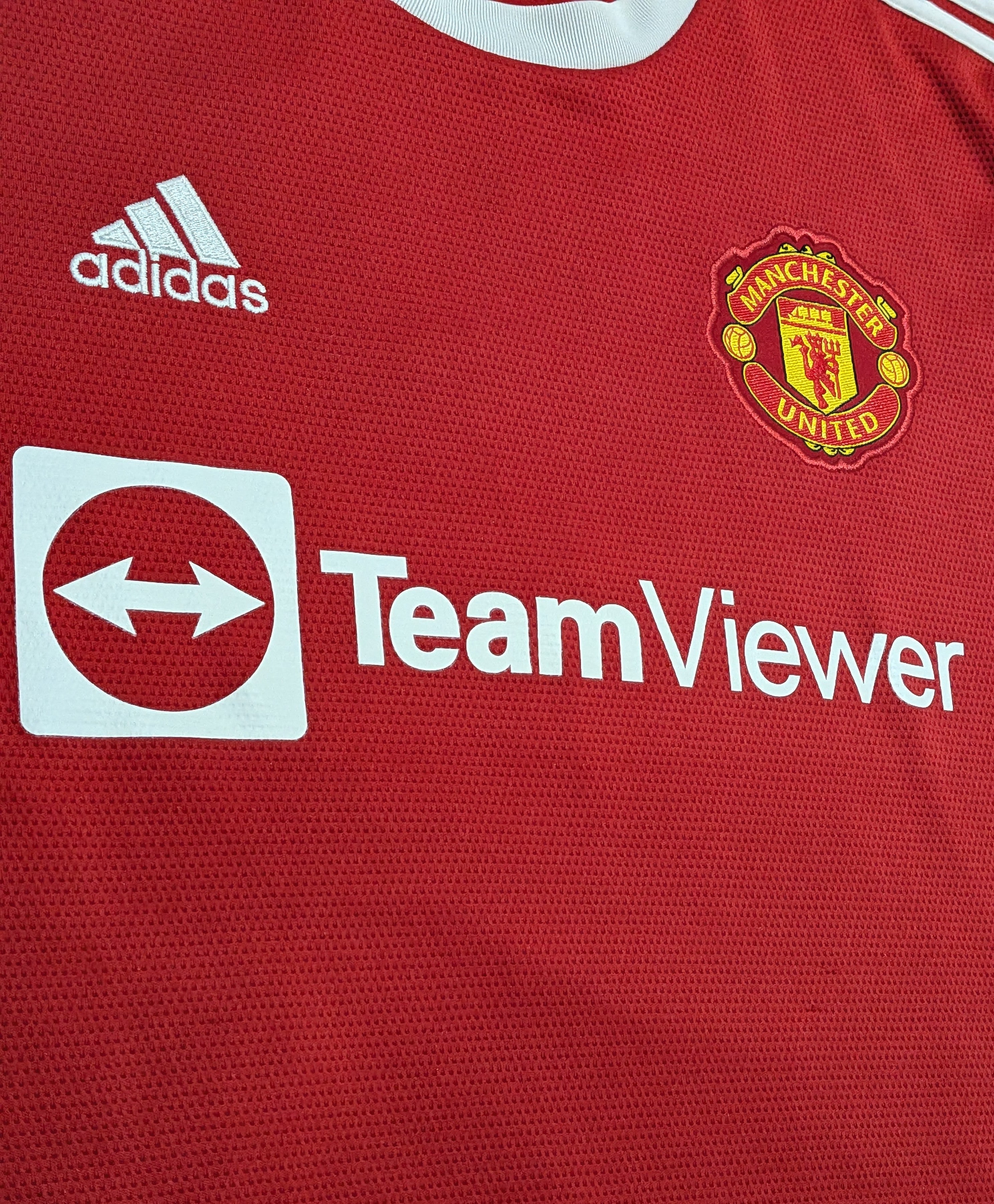 2021-22 Manchester United Long Sleeve Home Shirt - Ronaldo 7