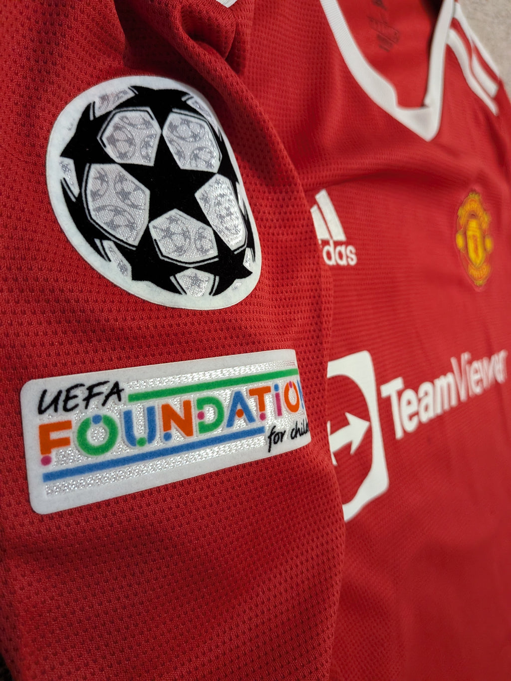 2021-22 Manchester United Long Sleeve Home Shirt - Ronaldo 7