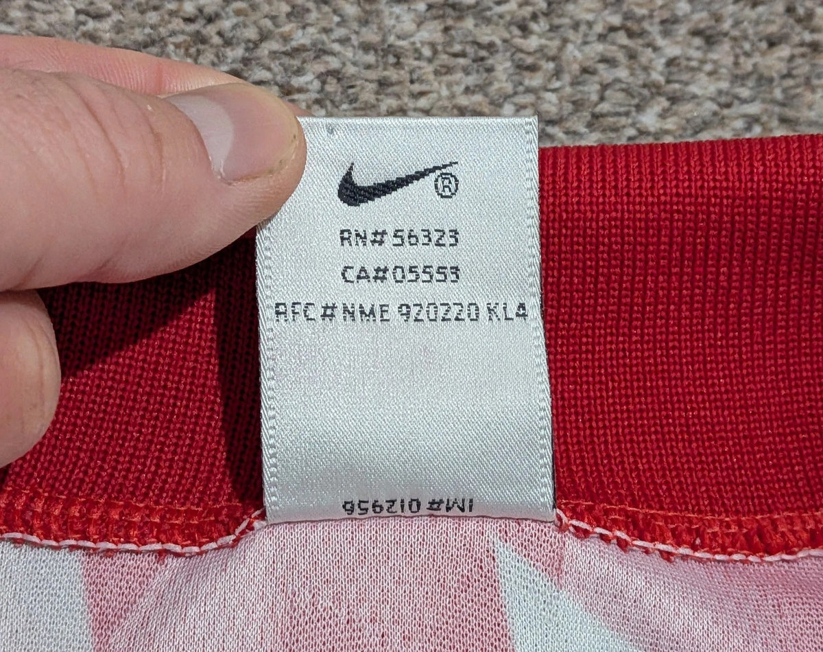 1995-97 Nike 'Drake Ramberg' Template Football Shirt (Red)