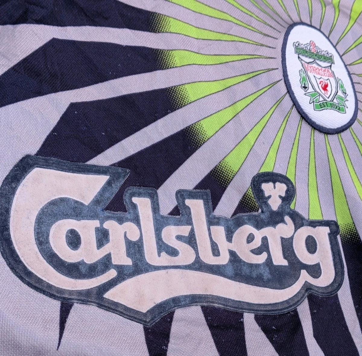 1998-99 Liverpool GK Long Sleeve Youth Shirt