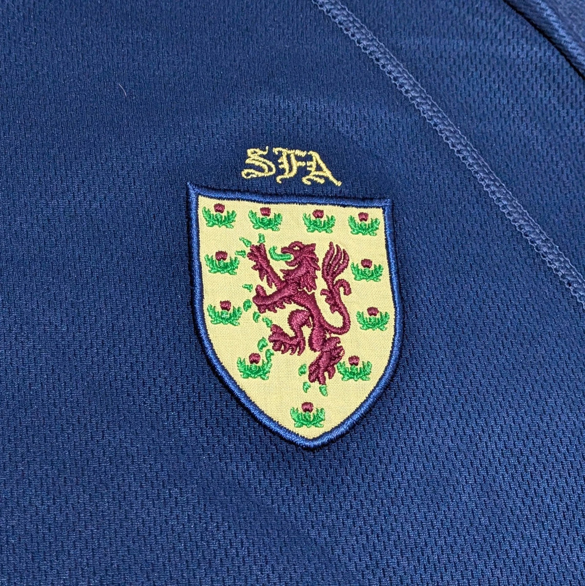 2000-02 Scotland Home Shirt