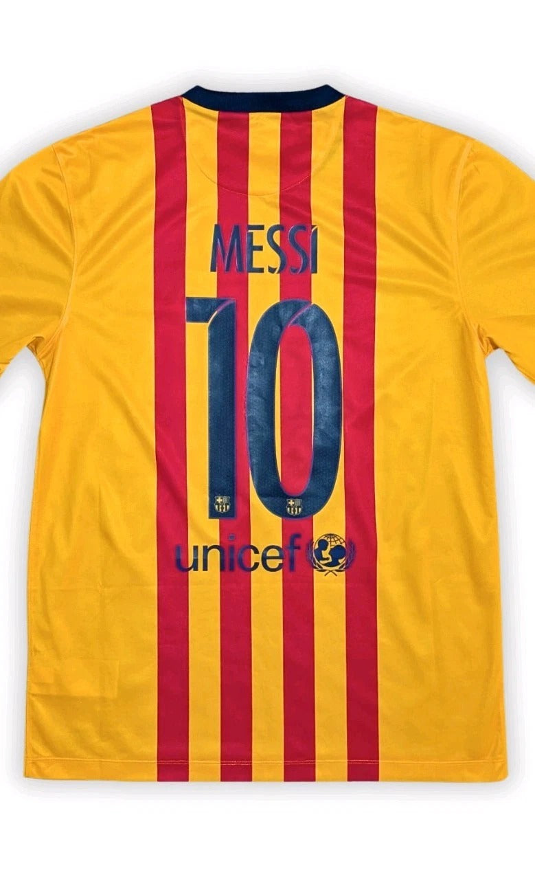 2015-16 Barcelona Basic Away Shirt - Messi 10