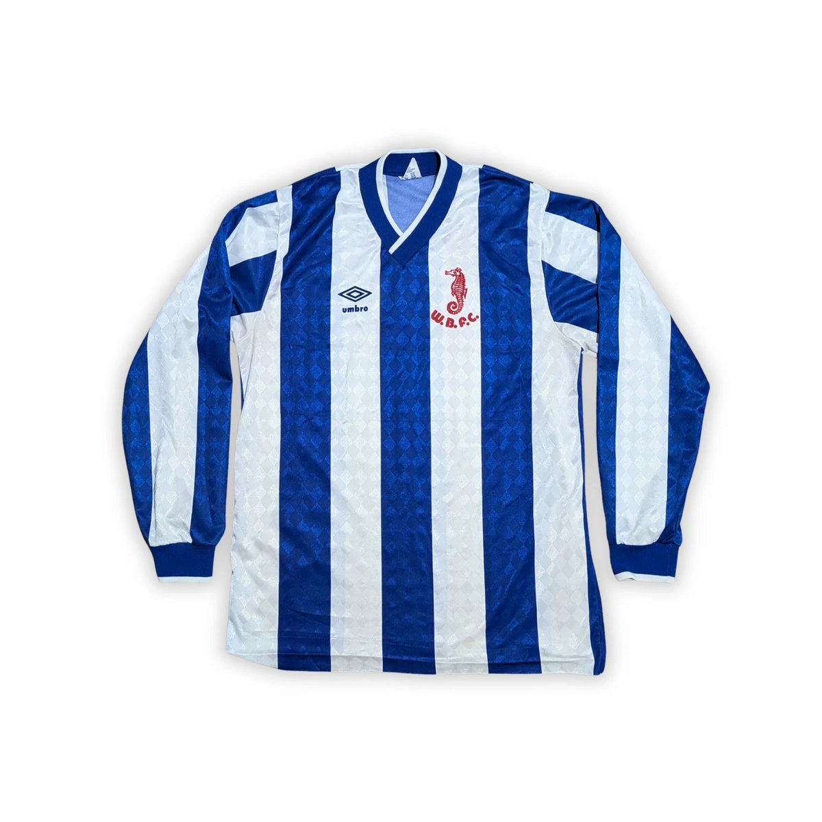1990s Whitley Bay L/S Home Shirt - #5