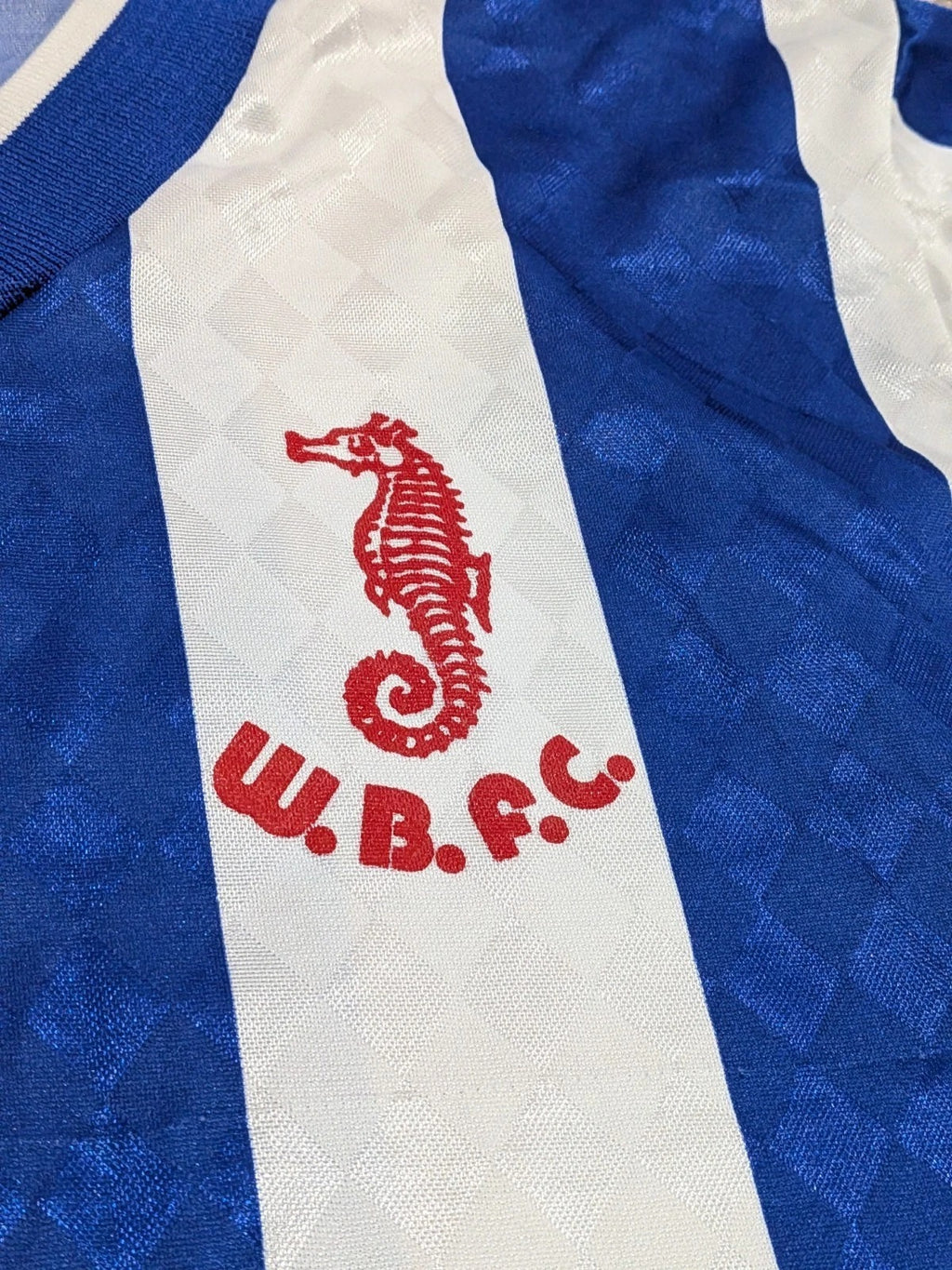1990s Whitley Bay L/S Home Shirt - #5