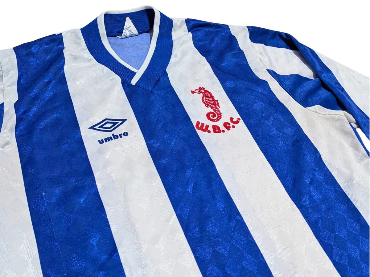 1990s Whitley Bay L/S Home Shirt - #5