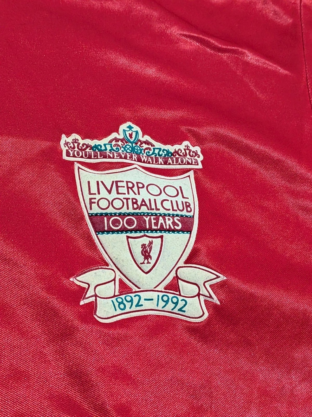 1992-93 Liverpool 'Centenary' Home Shirt