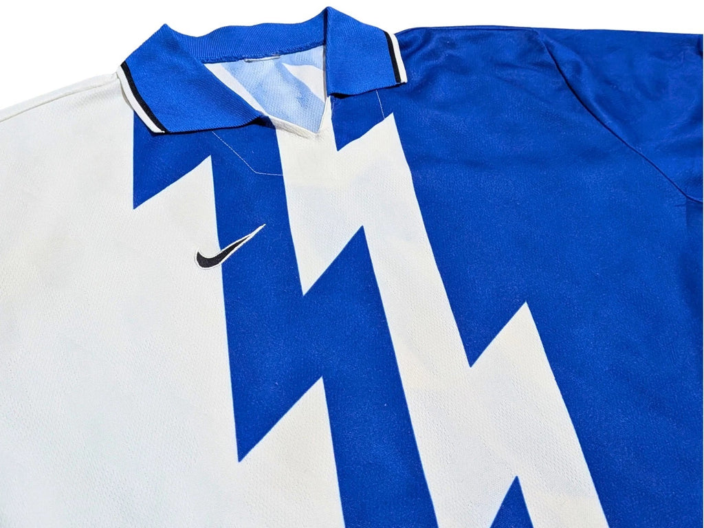 1995-97 Nike 'Drake Ramberg' Template Football Shirt (Blue)