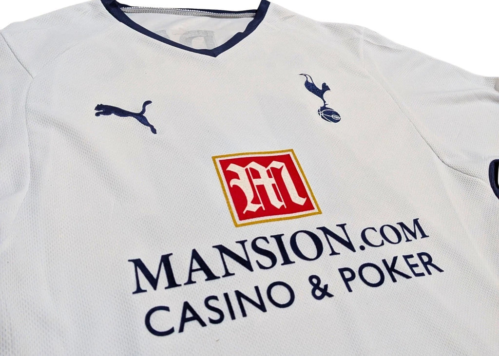 2008-09 Tottenham Long Sleeve Home Shirt - Modrić 14