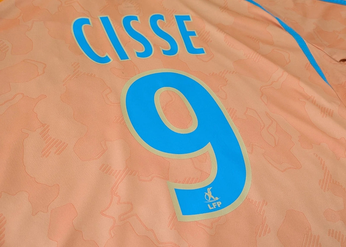 2007-08 Marseille Third Shirt - Cissé 9