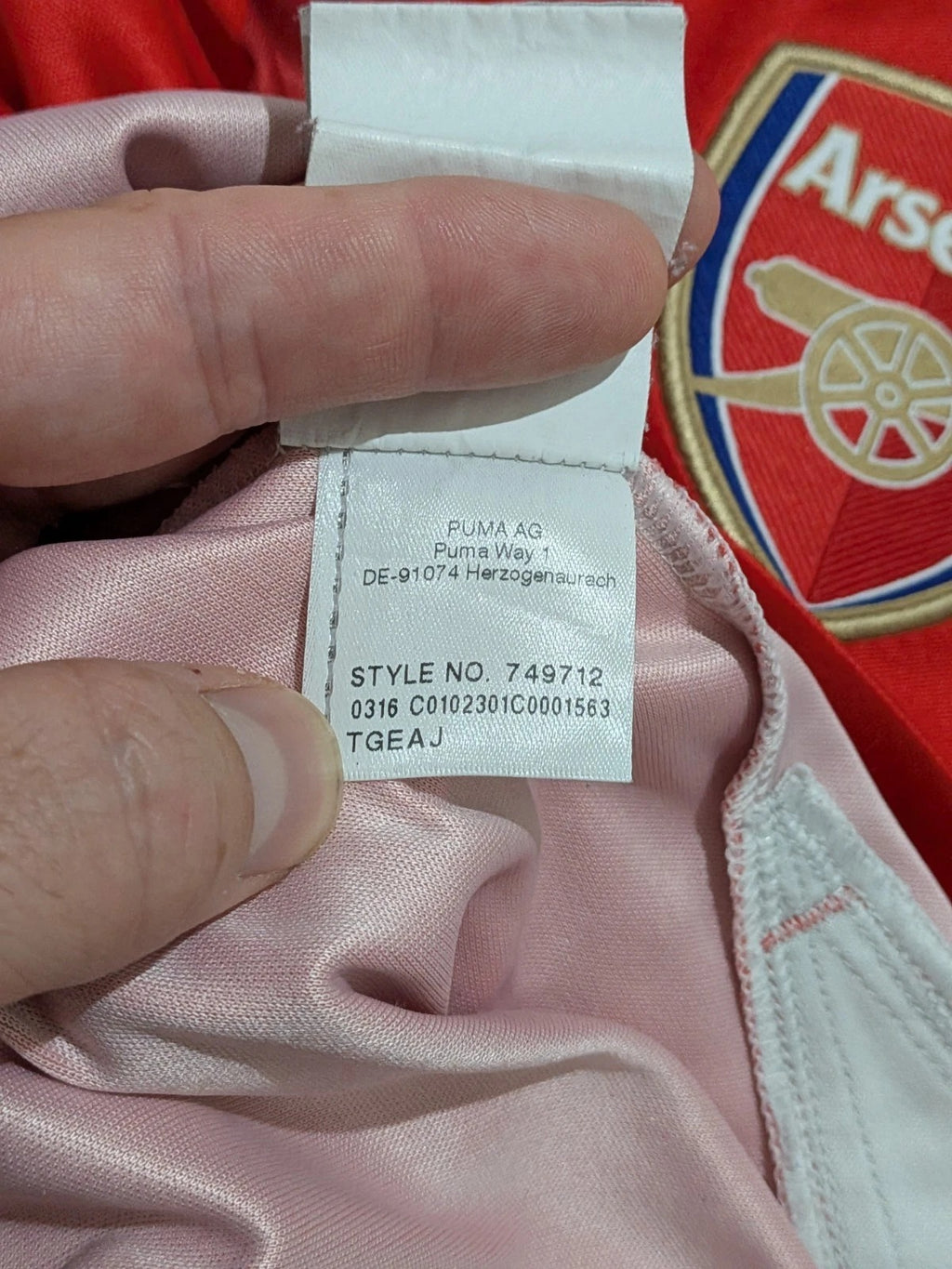 2016-17 Arsenal Home Shirt - S.Cazorla 19