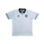 1990 England Home Shirt 2000s Umbro Re-issue - #19